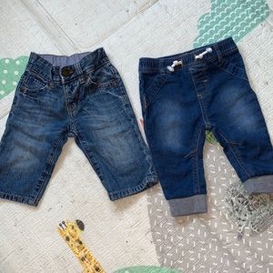 Blue Jeans 3-6 months.